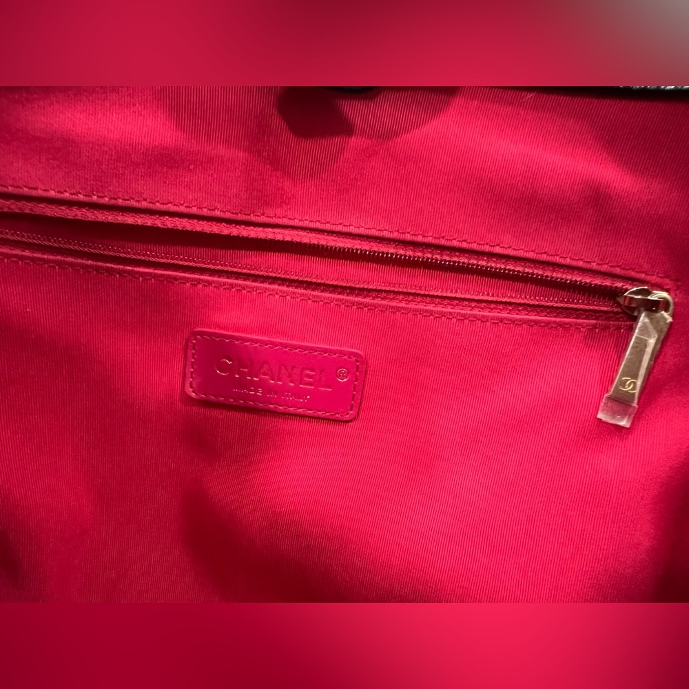 CHANEL Paris-31 Rue Cambon Timeless CC Large Shopper Bag Shiny Aged Calfskin - Picture 5 of 6